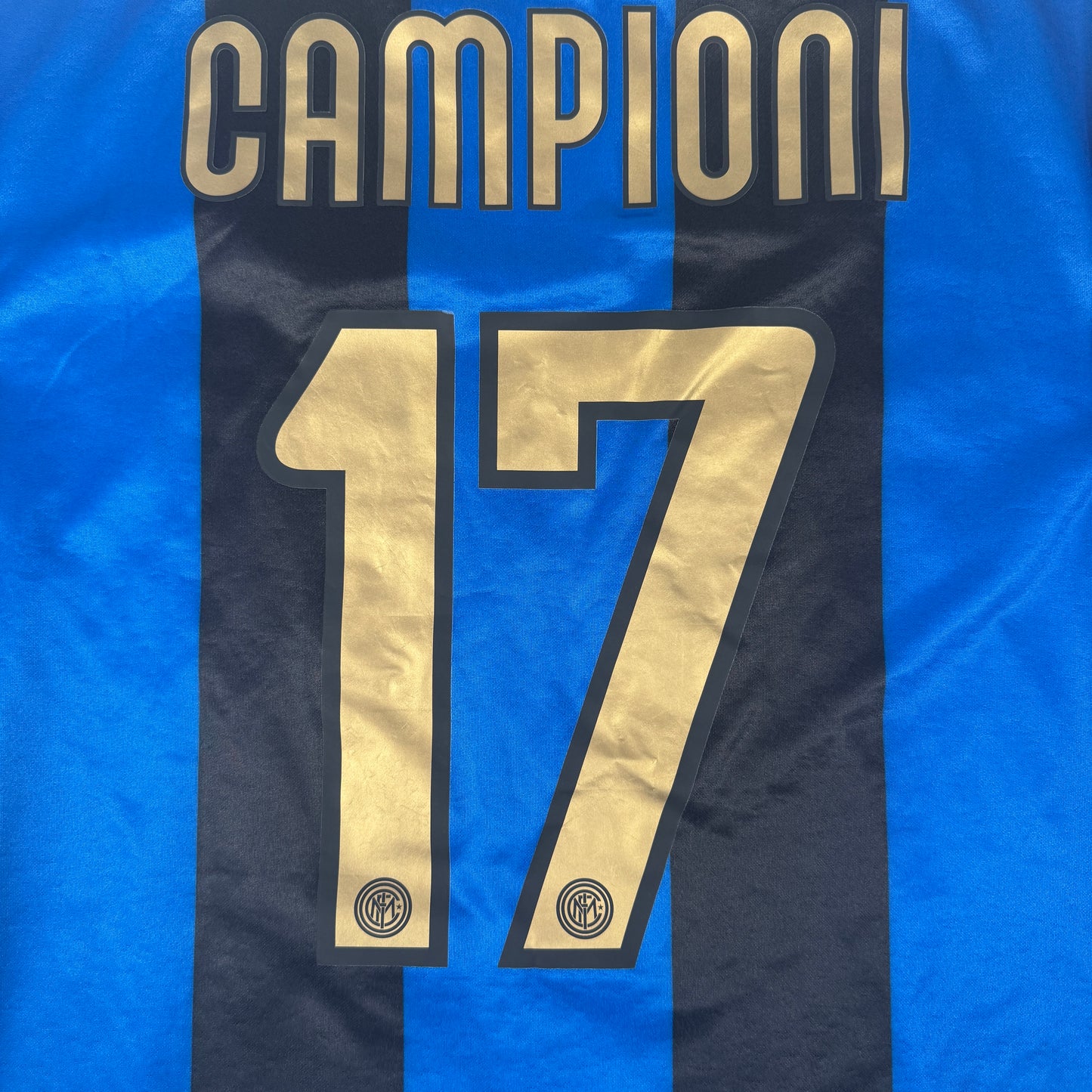 CAMPIONI 17 Inter Milan 2008/2009 Home Football Shirt XL – Football Shirt Kingdom