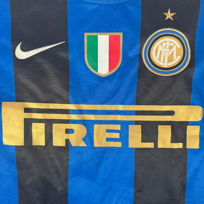 CAMPIONI 17 Inter Milan 2008/2009 Home Football Shirt XL – Football Shirt Kingdom