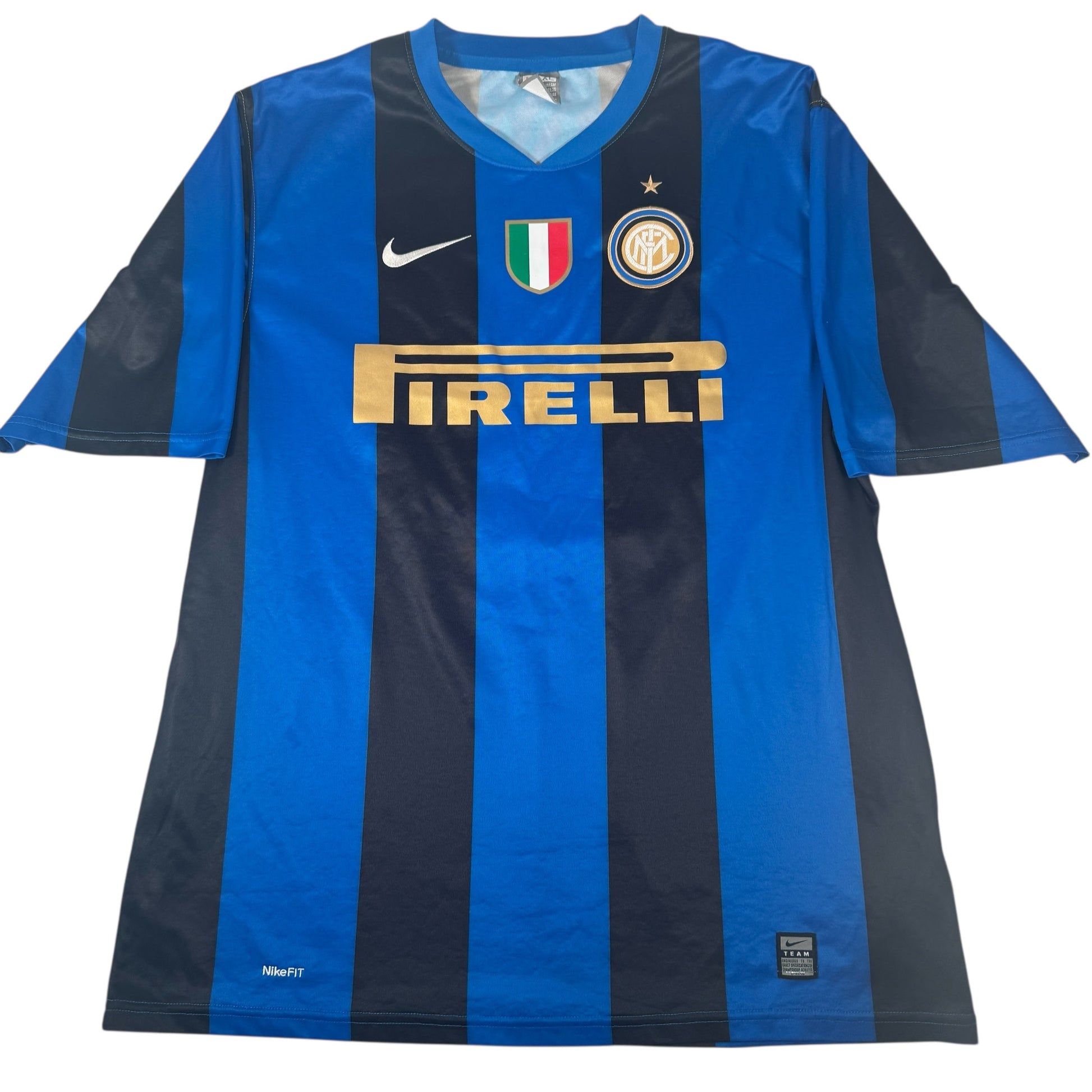 CAMPIONI 17 Inter Milan 2008/2009 Home Football Shirt XL – Football Shirt Kingdom