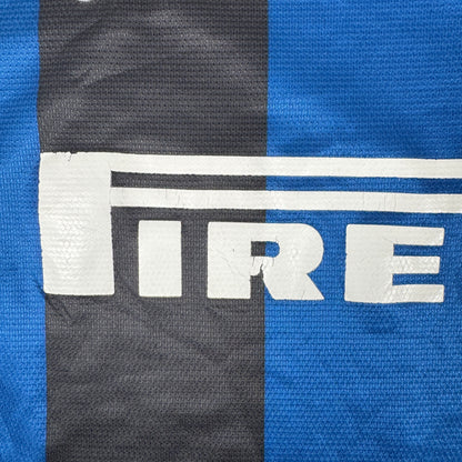 Inter Milan 2012/2013 Home Football Shirt Large – Football Shirt Kingdom