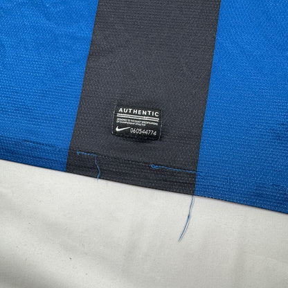 Inter Milan 2012/2013 Home Football Shirt Large – Football Shirt Kingdom