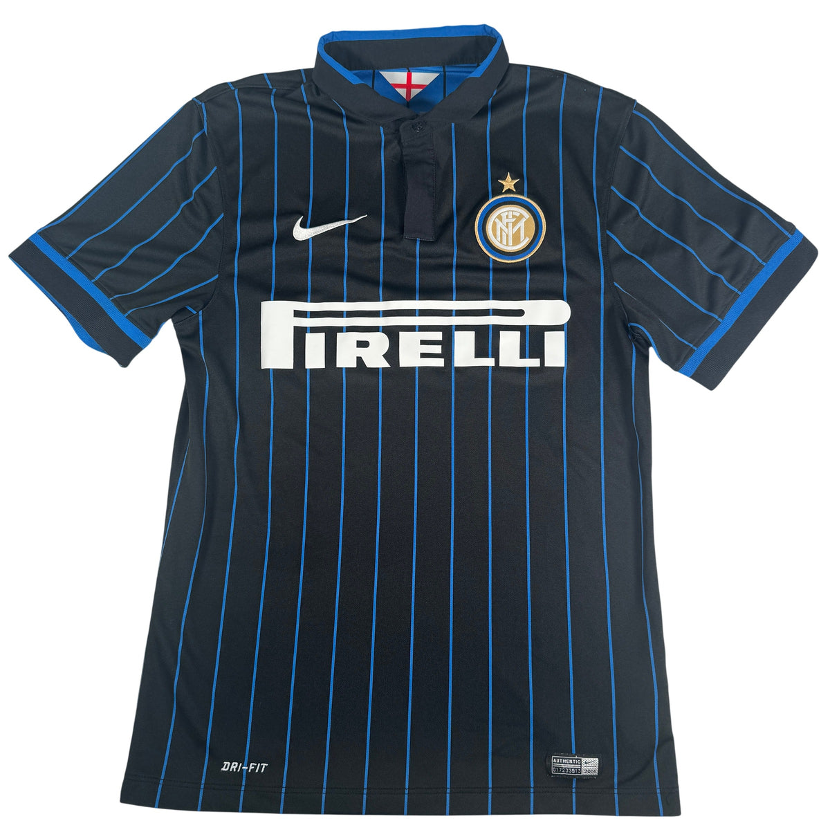 Inter Milan 2014/2015 Home Football Shirt Small