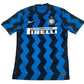Inter Milan 2020/2021 Home Football Shirt Medium