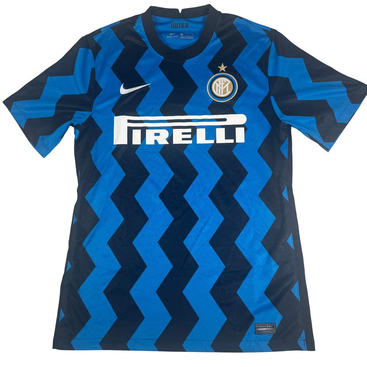 Inter Milan 2020/2021 Home Football Shirt Medium