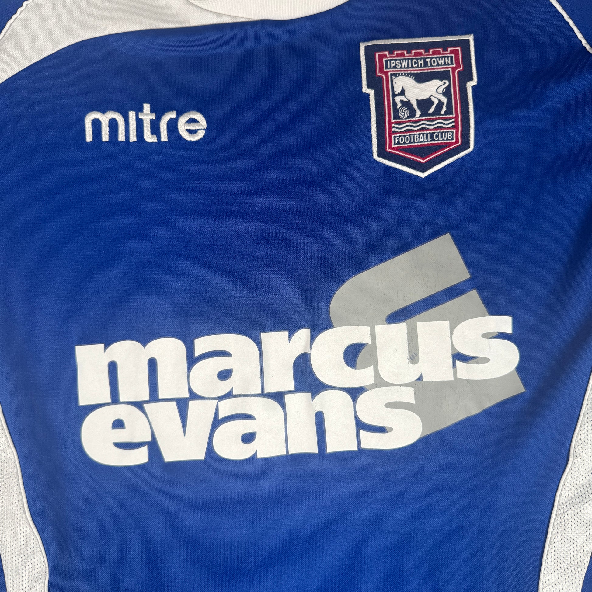 Ipswich Town 2009/2010/2011 Home Football Shirt Small – Football Shirt Kingdom
