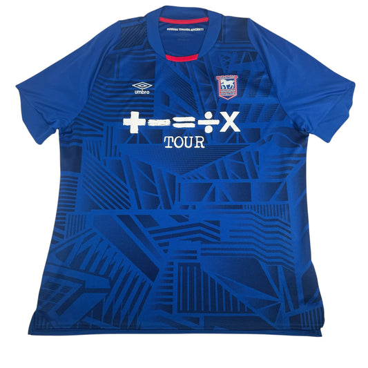 Ipswich Town 2022/2023 Home Football Shirt 3XL — full front view