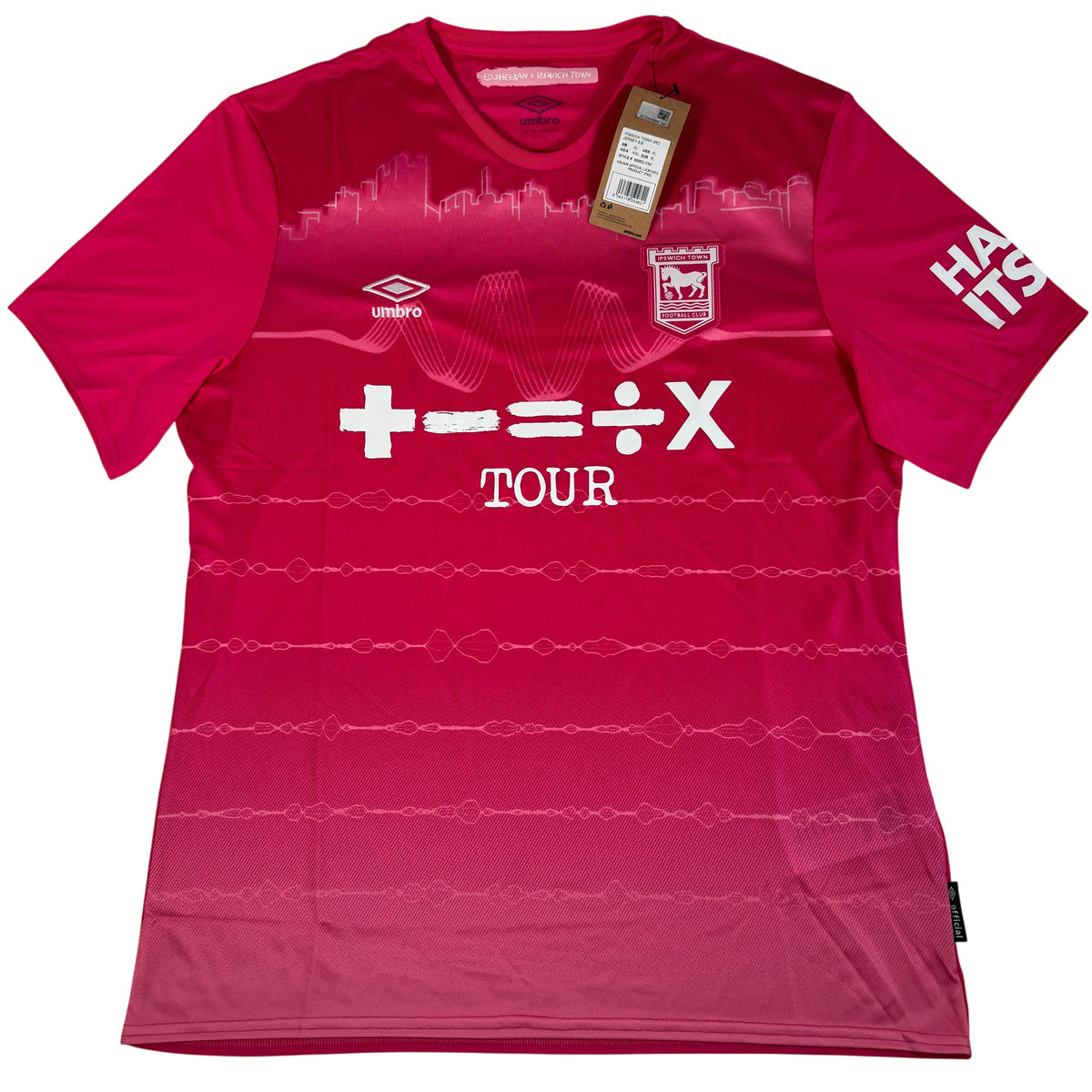Front of Ipswich Town 2024/2025 third football shirt, size XL
