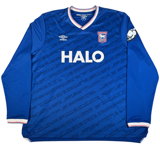 Ipswich Town 2025/2026 Home Long Sleeve Football Shirt 3XL