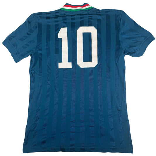 Italy 1986/1987 Home Football Shirt Medium — full back view