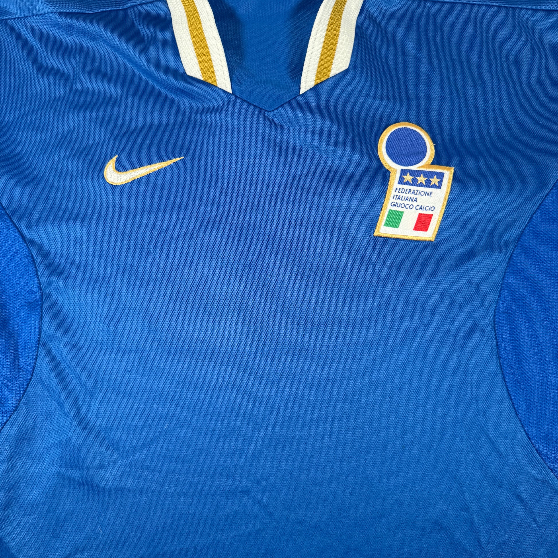 Italy 1996/1997/1998 Home Football Shirt XL – Football Shirt Kingdom