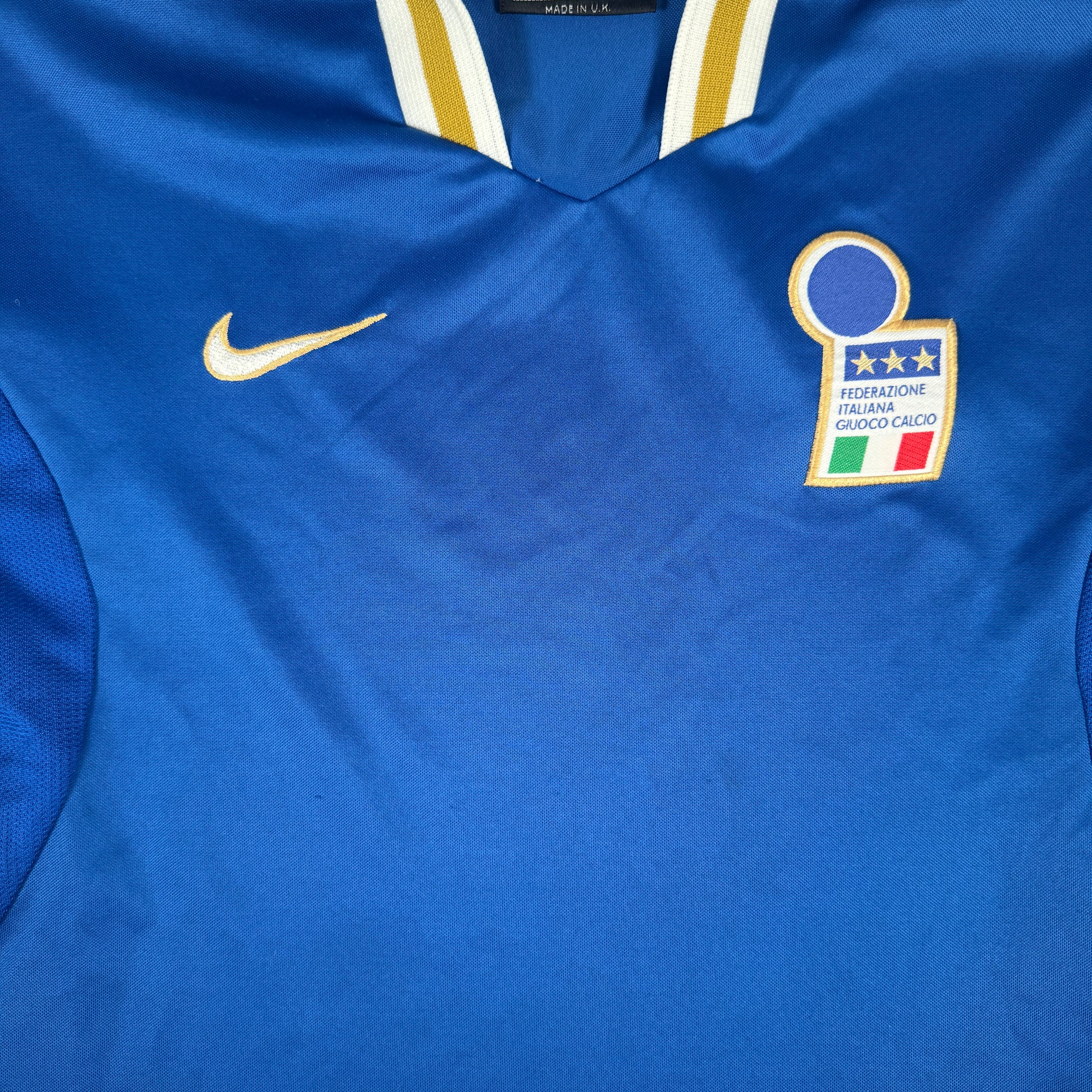 Italy 1996/1997/1998 Home Football Shirt XL – Football Shirt Kingdom