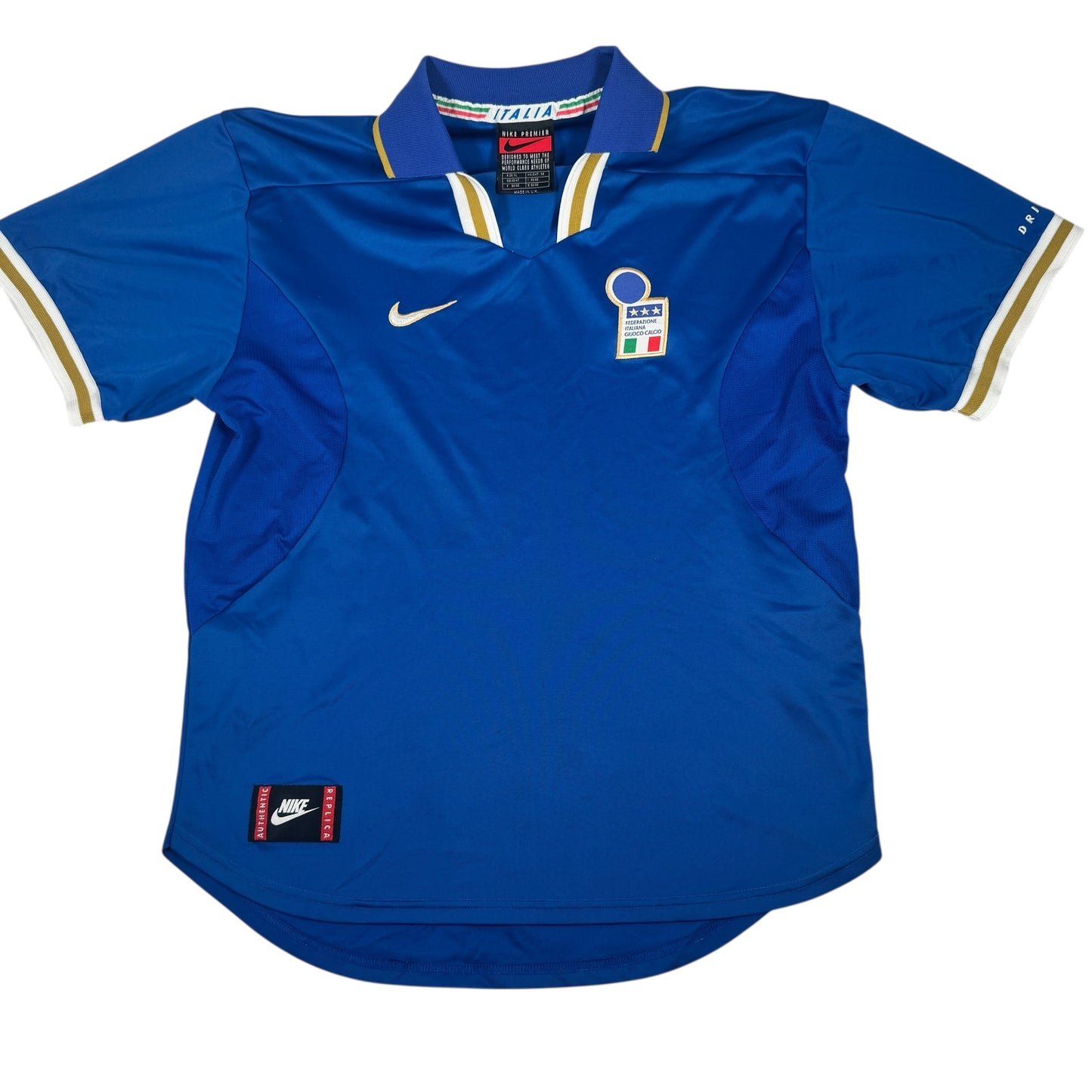 Italy 1996/1997/1998 Home Football Shirt XL – Football Shirt Kingdom