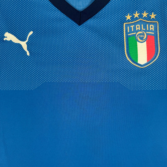 Italy 2018/2019/2020 Home Football Shirt Large – Football Shirt Kingdom