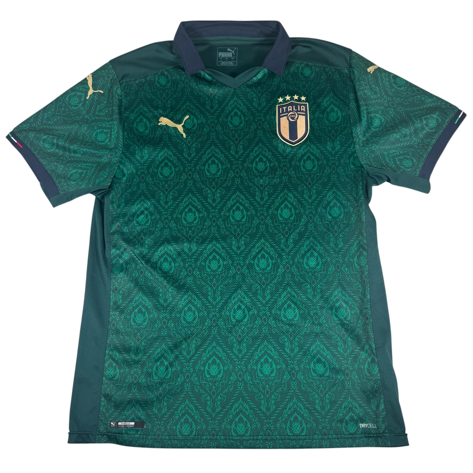 Italy 2020/2021/2022 Third Renaissance Football Shirt Large – Football Shirt Kingdom