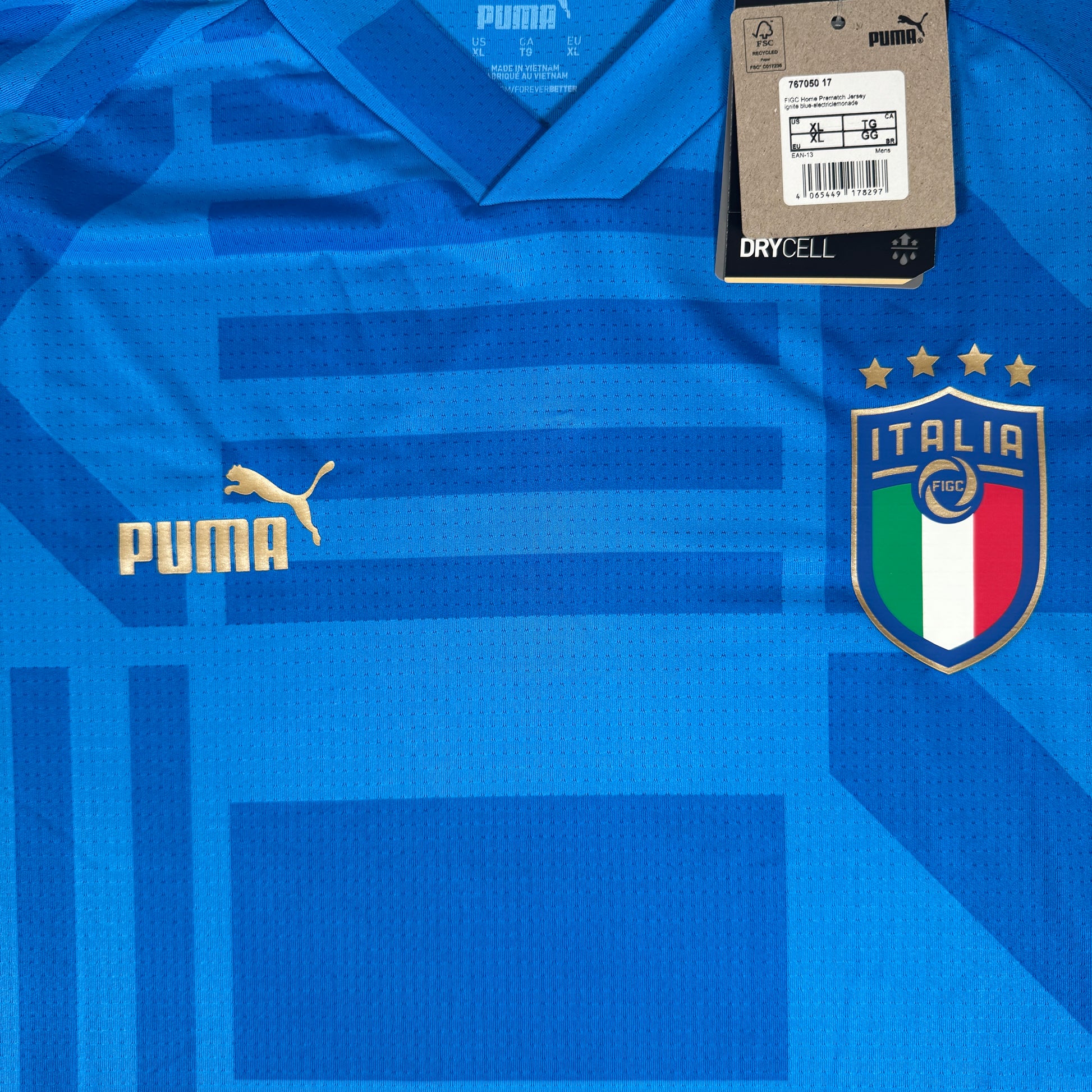 Italy 2022/2023 Pre-Match Training Football Shirt XL BNWT – Football Shirt Kingdom