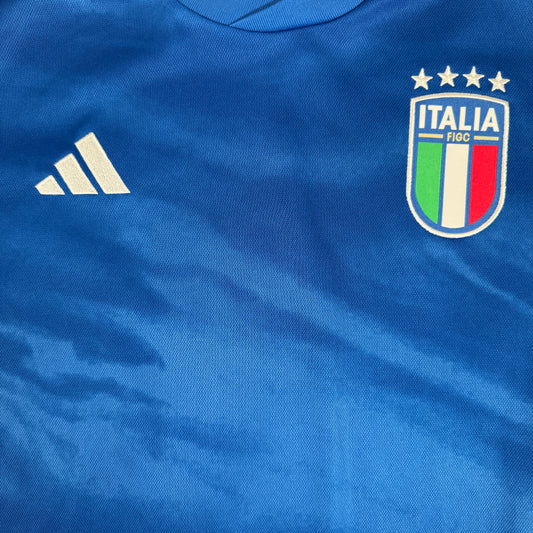 Italy 2023/2024 Home Football Shirt Large – Football Shirt Kingdom