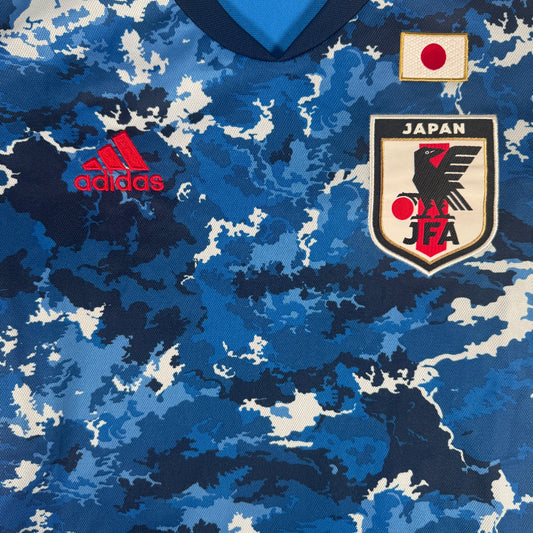 Japan 2020/2021/2022 Home Football Shirt Small – Football Shirt Kingdom