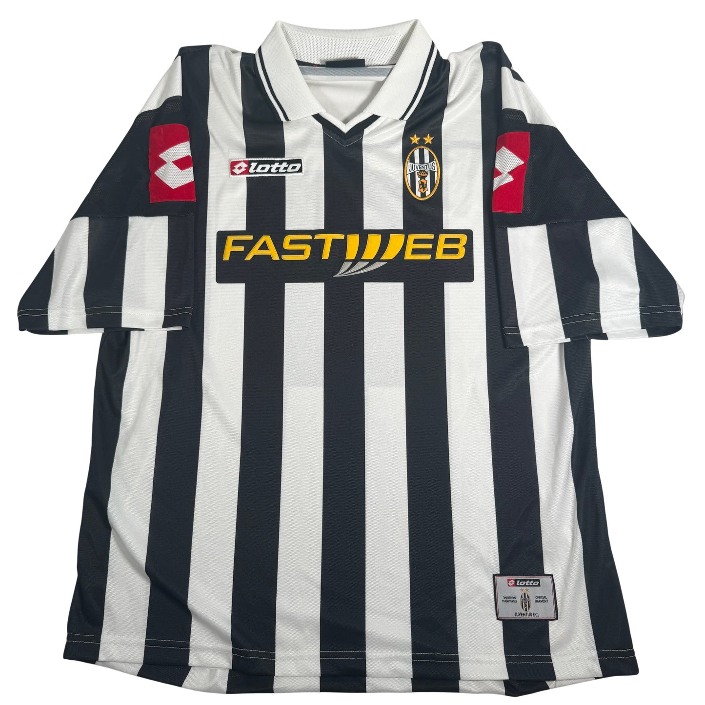 Juventus 2001/2002 Home Football Shirt XL
