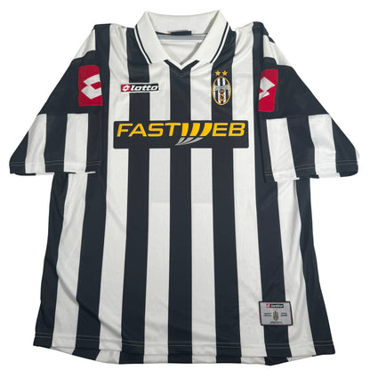 Juventus 2001/2002 Home Football Shirt XL