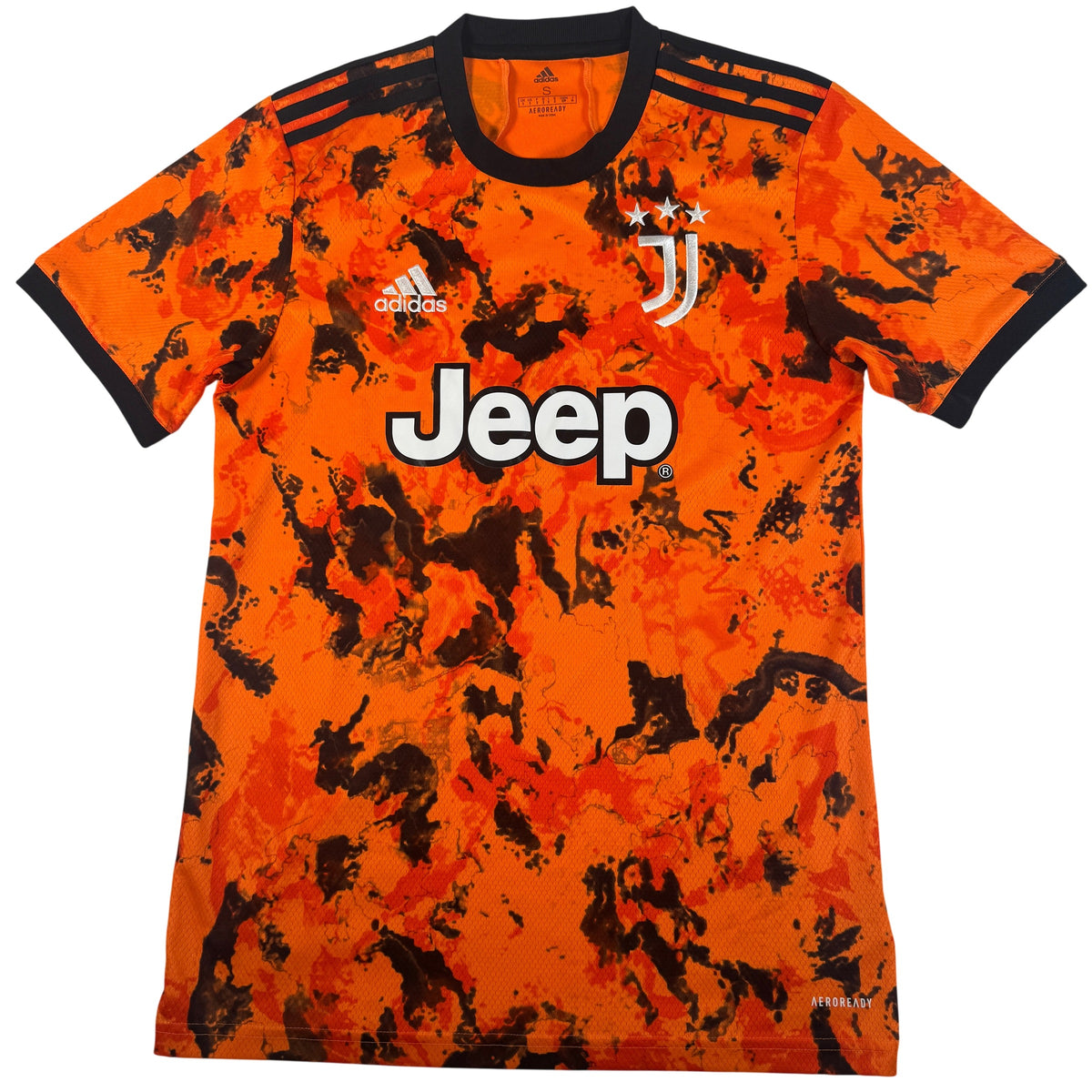 Front of Juventus 2020/2021 third football shirt, size Small