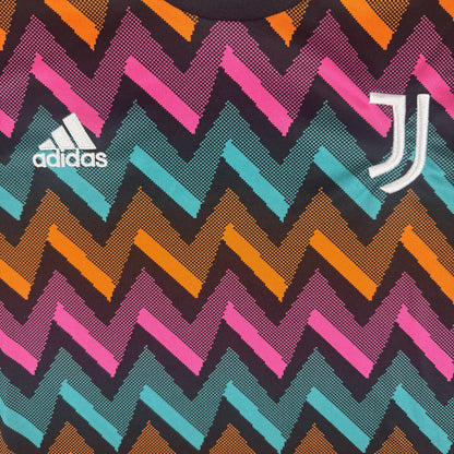 Close-up of Juventus 2021/2022 training football shirt, size XL