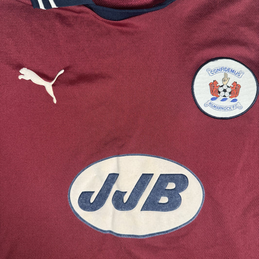 Kilmarnock 1999/2000 Away Football Shirt Small