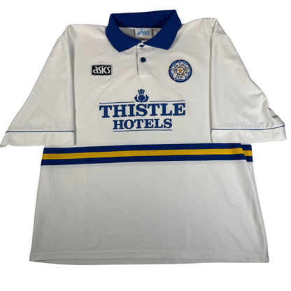Leeds United 1993/1994/1995 Home Football Shirt XXL — full front view