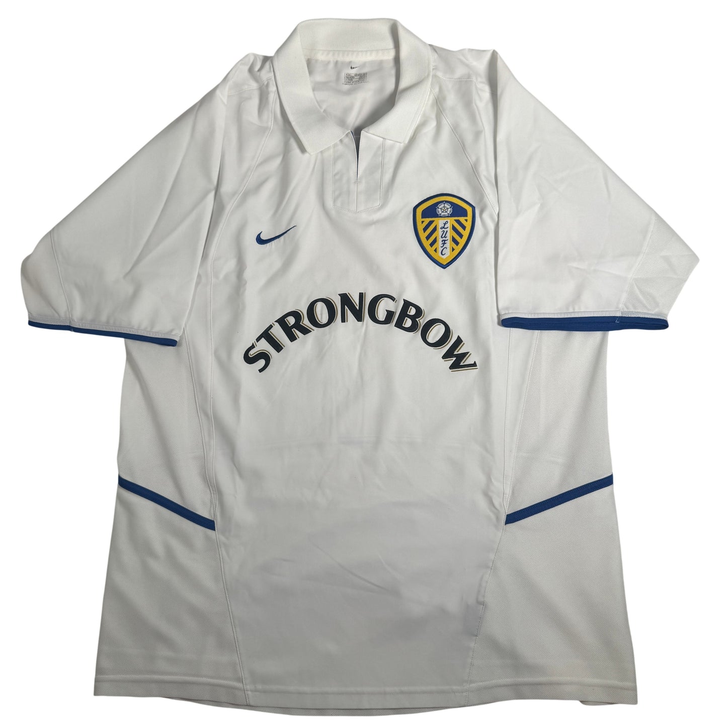 Leeds United 2002/2003 Home Football Shirt Large