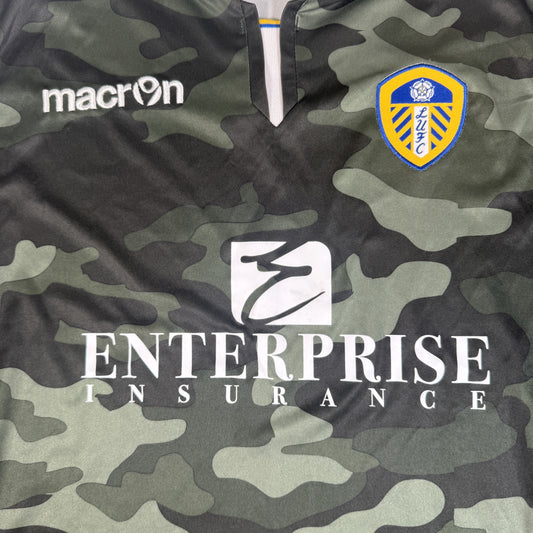 Leeds United 2014/2015 Goalkeeper Long Sleeve Football Shirt Medium