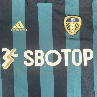 Leeds United 2020/2021 Away Football Shirt Large