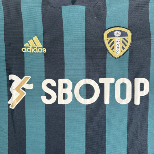 Leeds United 2020/2021 Away Football Shirt Medium