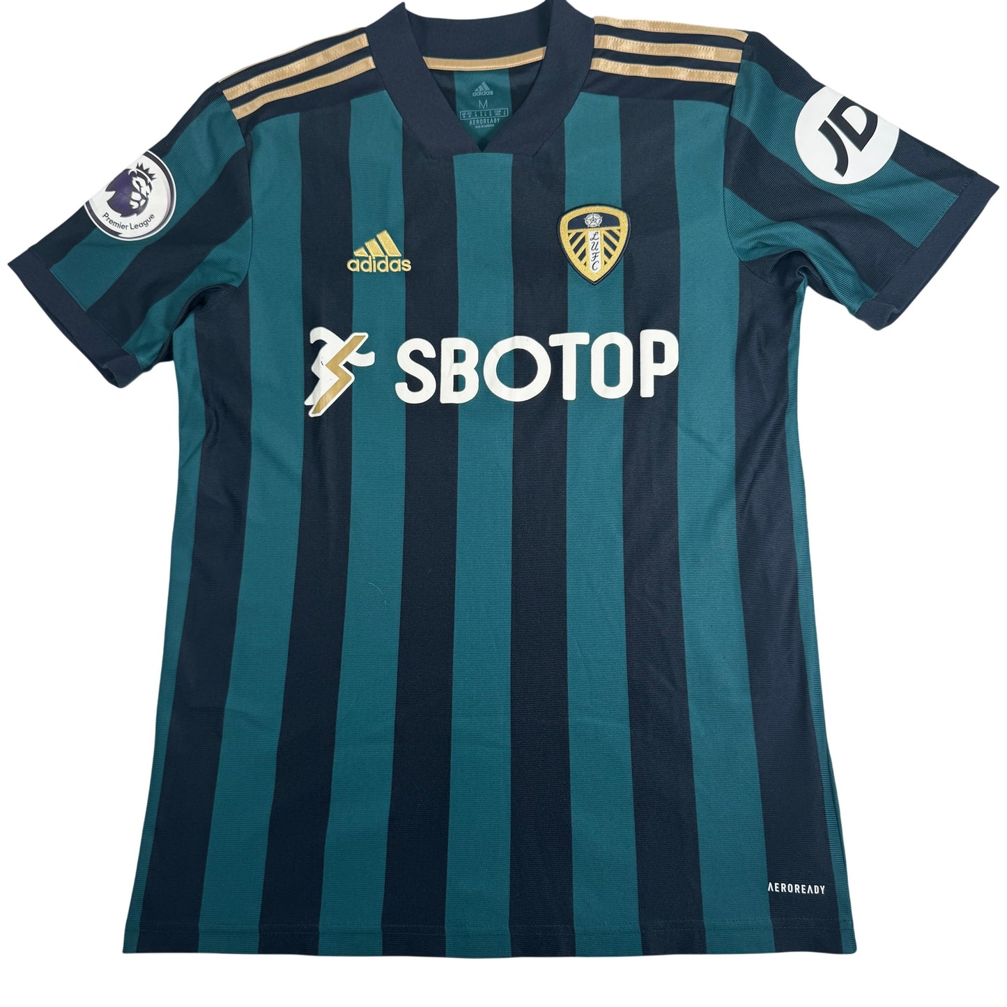 Leeds United 2020/2021 Away Football Shirt Medium