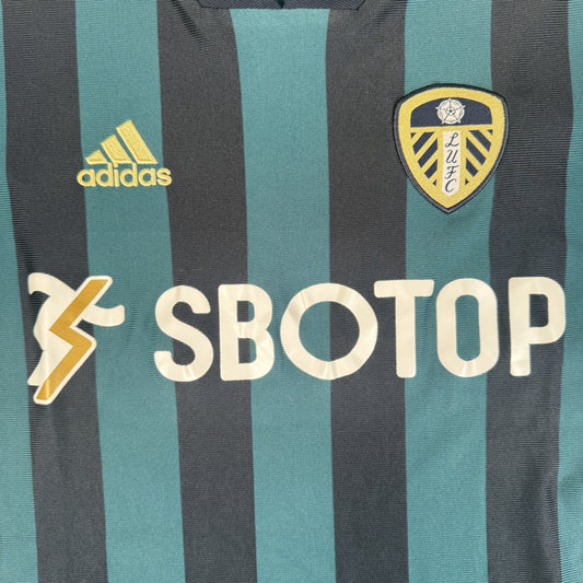 Leeds United 2020/2021 Away Football Shirt Medium