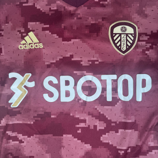Leeds United 2020/2021 Third Football Shirt Medium