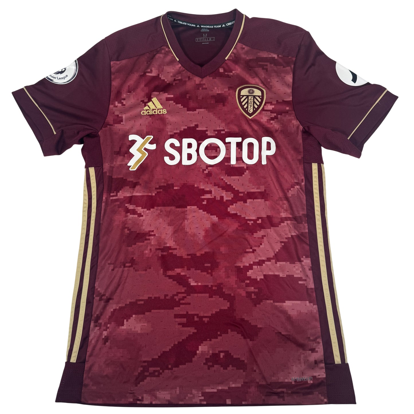 Leeds United 2020/2021 Third Football Shirt Medium