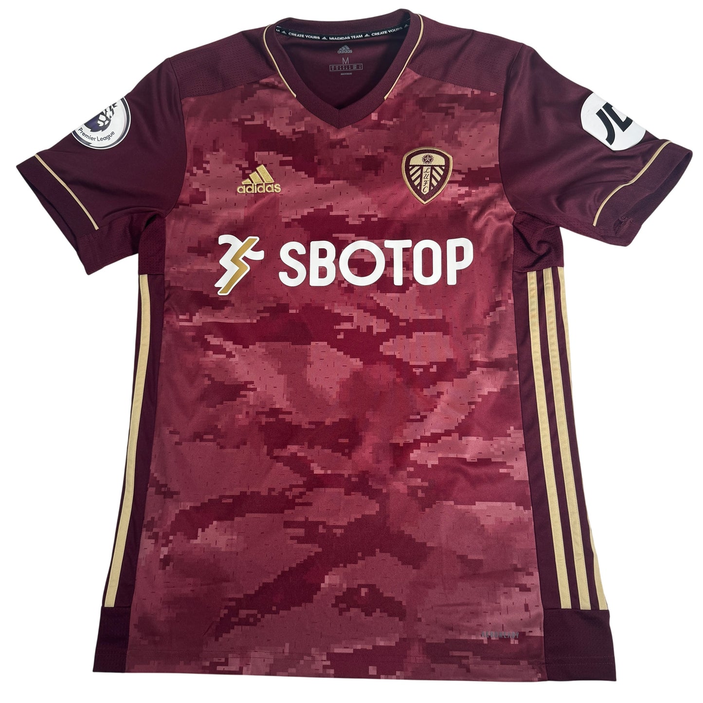 Leeds United 2020/2021 Third Football Shirt Medium