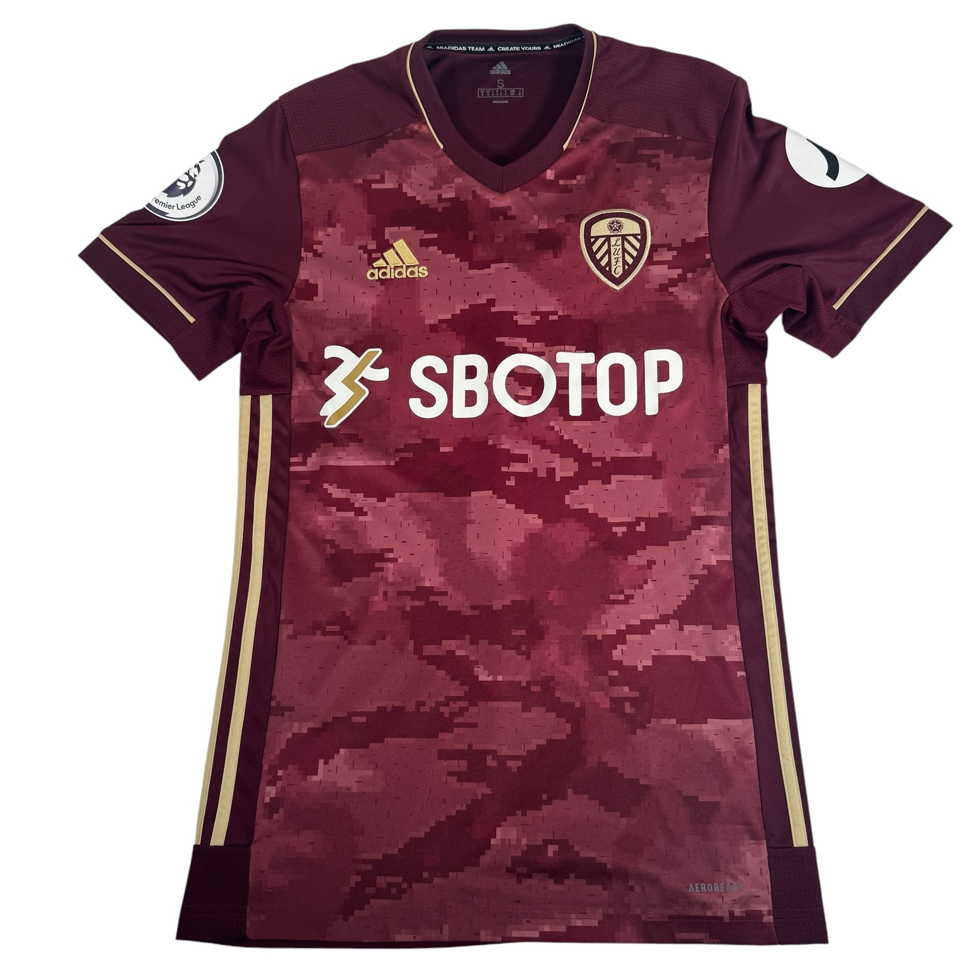 Leeds United 2020/2021 Third Football Shirt Small – Football Shirt Kingdom