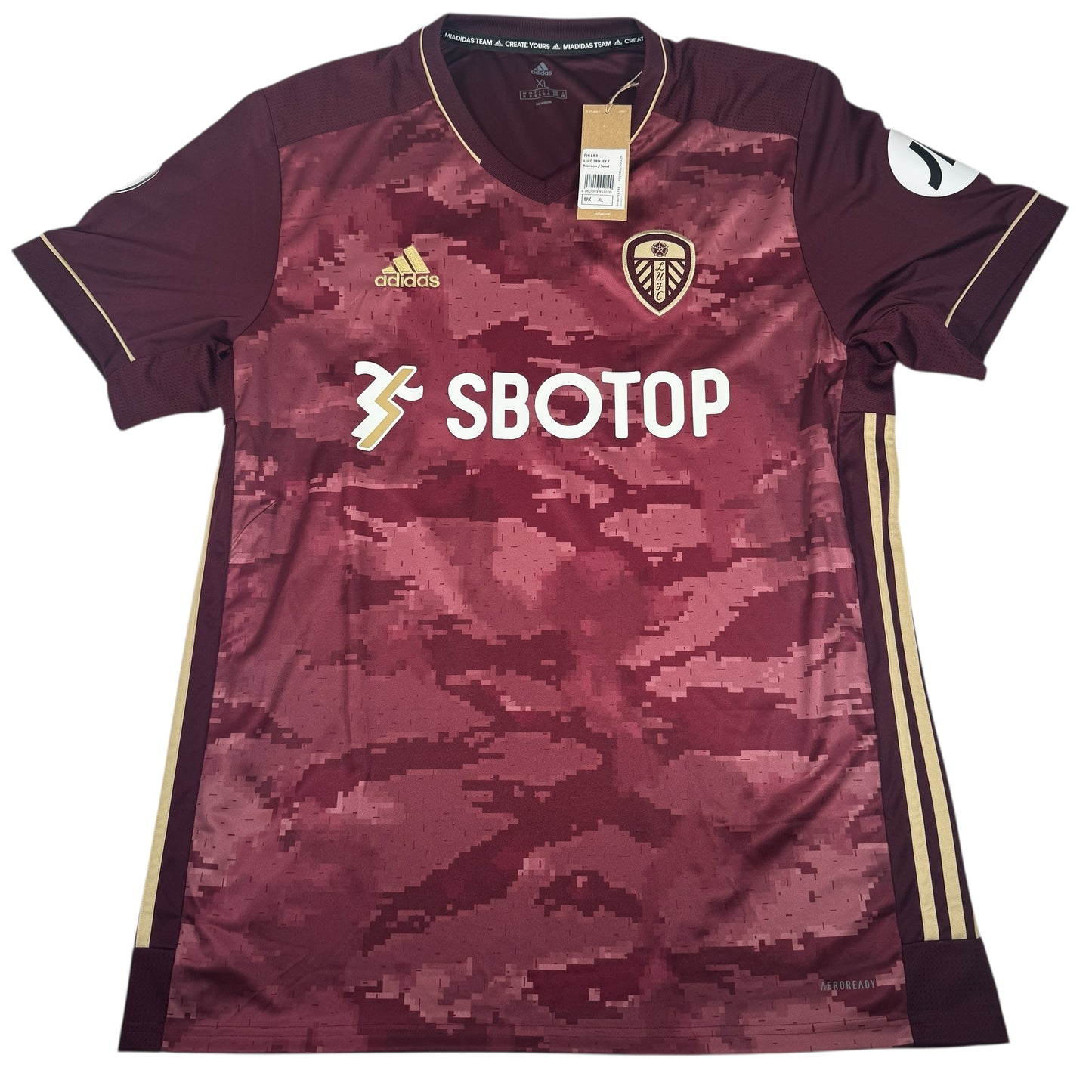 Leeds United 2020/2021 Third Football Shirt XL BNWT – Football Shirt Kingdom