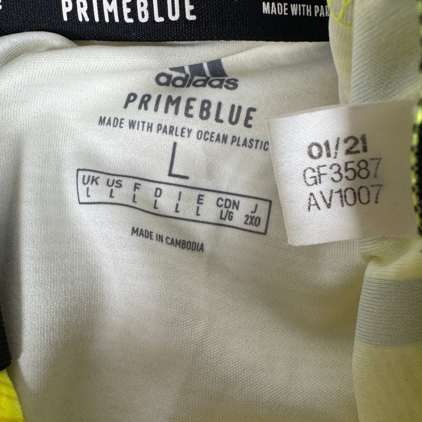 Leeds United 2021/2022 Goalkeeper Football Shirt Large – Football Shirt Kingdom