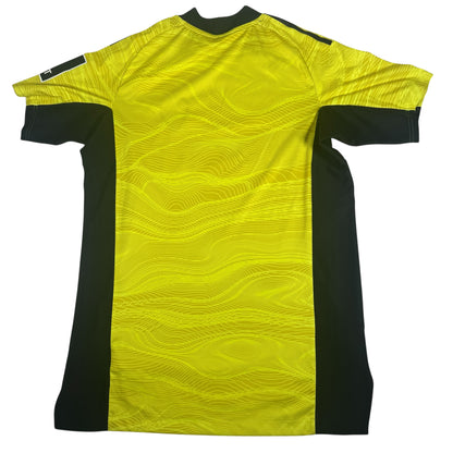 Leeds United 2021/2022 Goalkeeper Football Shirt Large — full back view