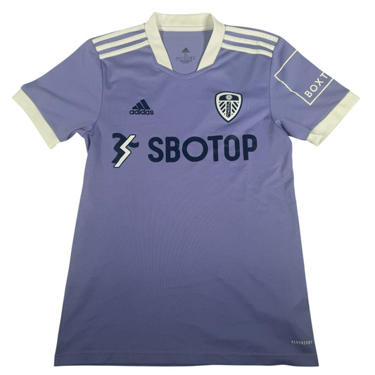 Leeds United 2021/2022 Third Football Shirt Small — full front view