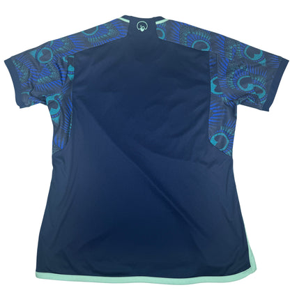 Leeds United 2023/2024 Away Football Shirt XL — full back view