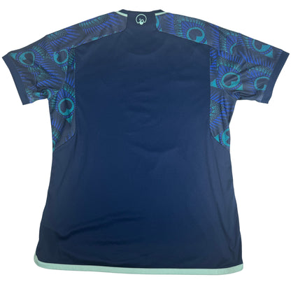 Leeds United 2023/2024 Away Football Shirt XL — full back view