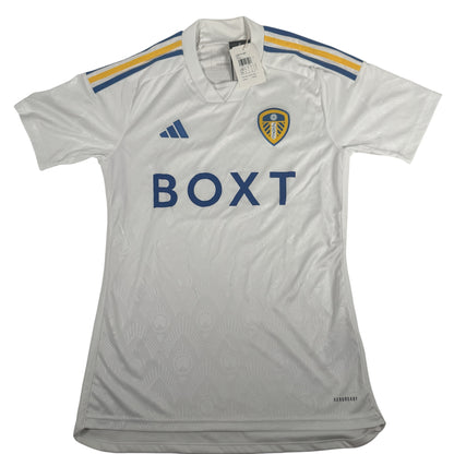 Leeds United 2023/2024 Home Football Shirt Small BNWT — full front view