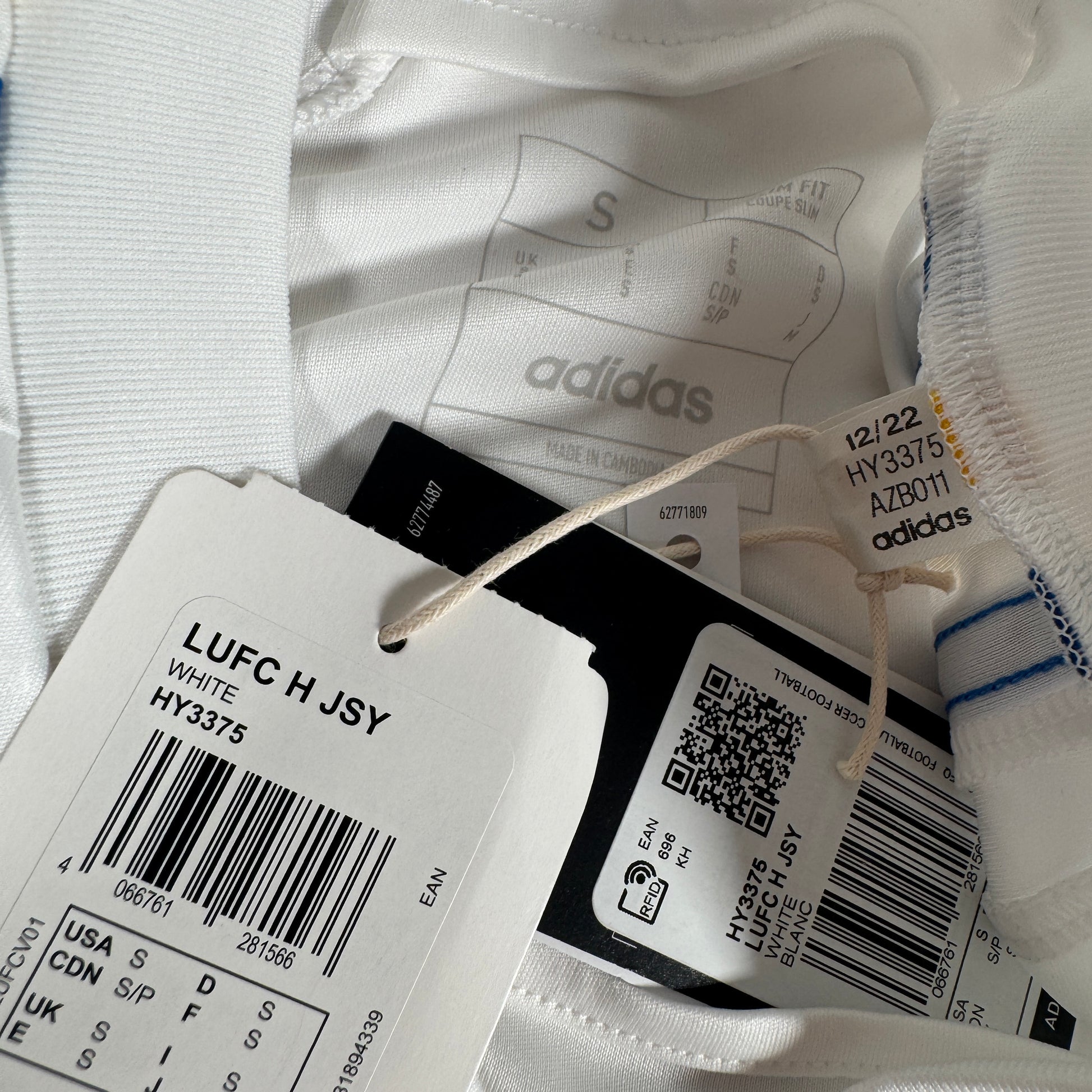 Leeds United 2023/2024 Home Football Shirt Small BNWT – Football Shirt Kingdom