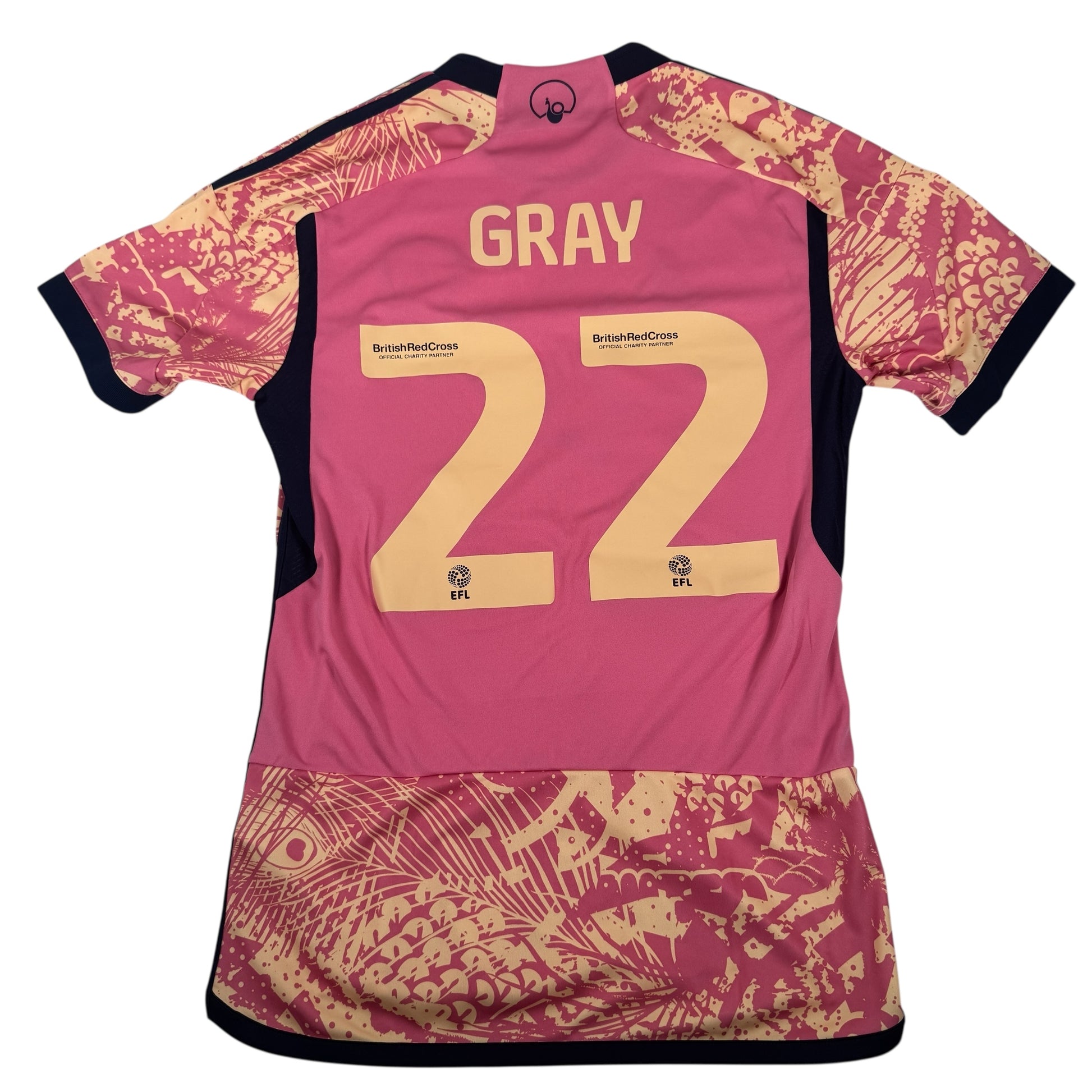 GRAY 22 Leeds United 2023/2024 Third Football Shirt Small – Football Shirt Kingdom