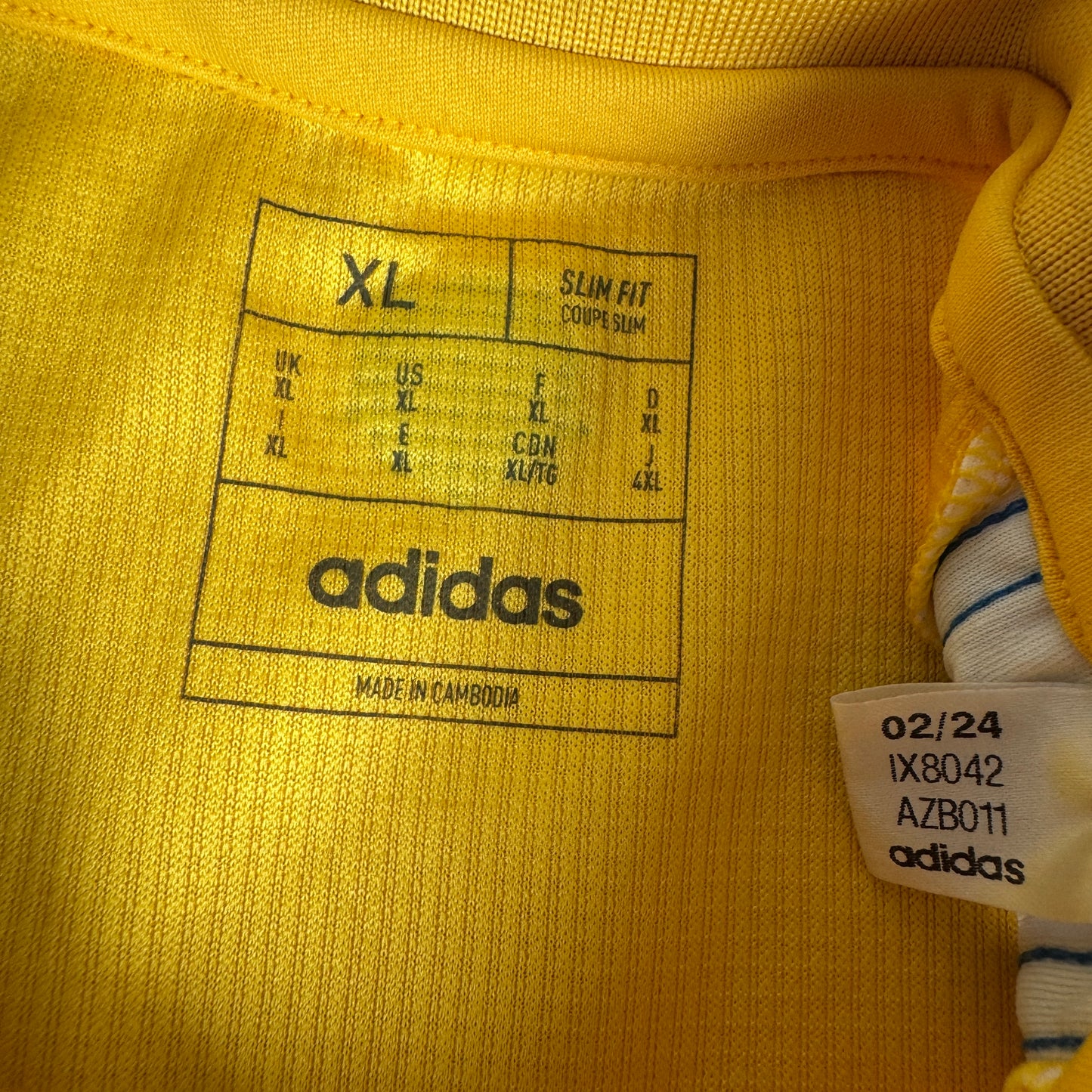 Leeds United 2024/2025 Away Football Shirt XL – Football Shirt Kingdom