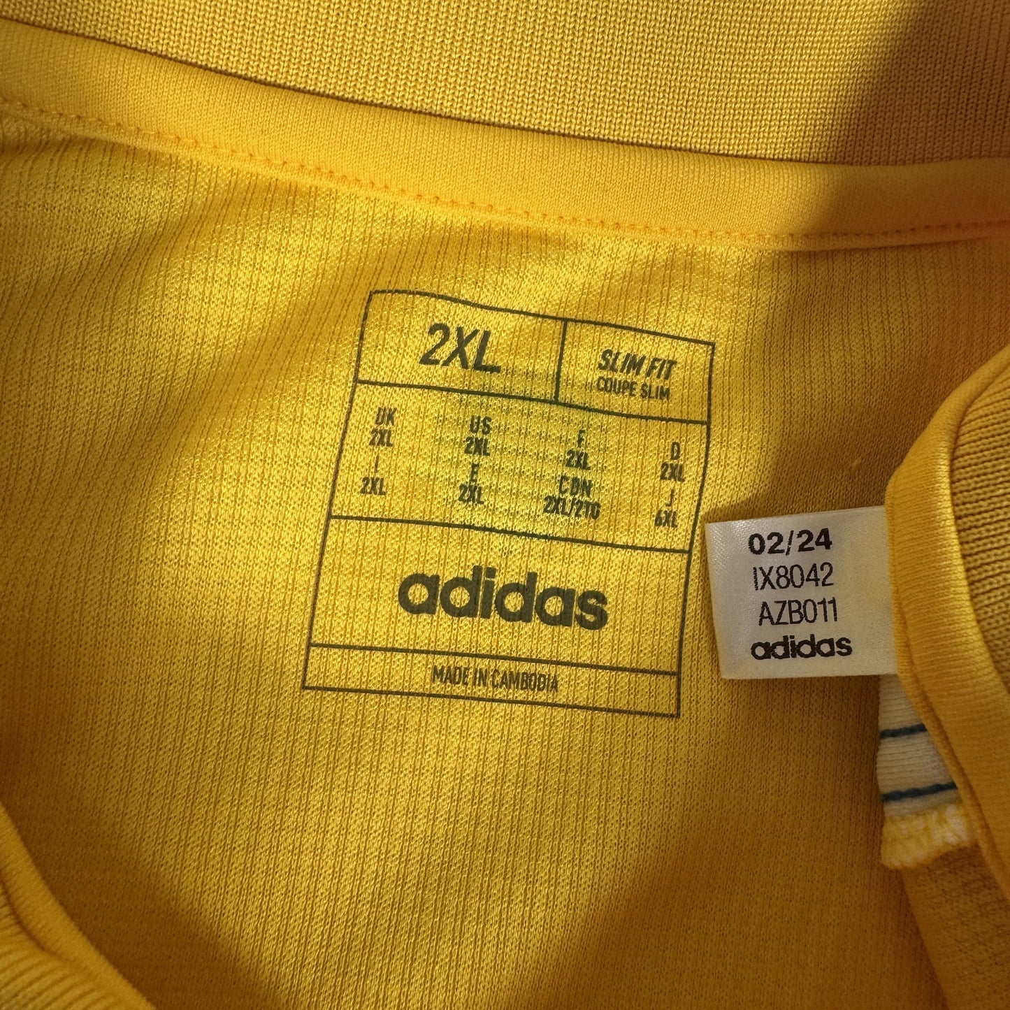 Leeds United 2024/2025 Away Football Shirt XXL