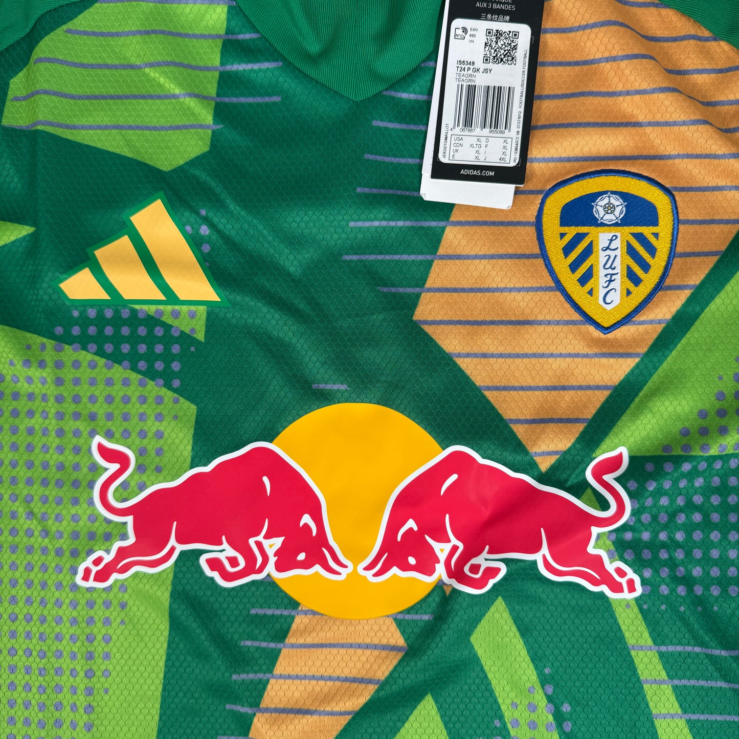 Leeds United 2024/2025 Goalkeeper Football Shirt XL