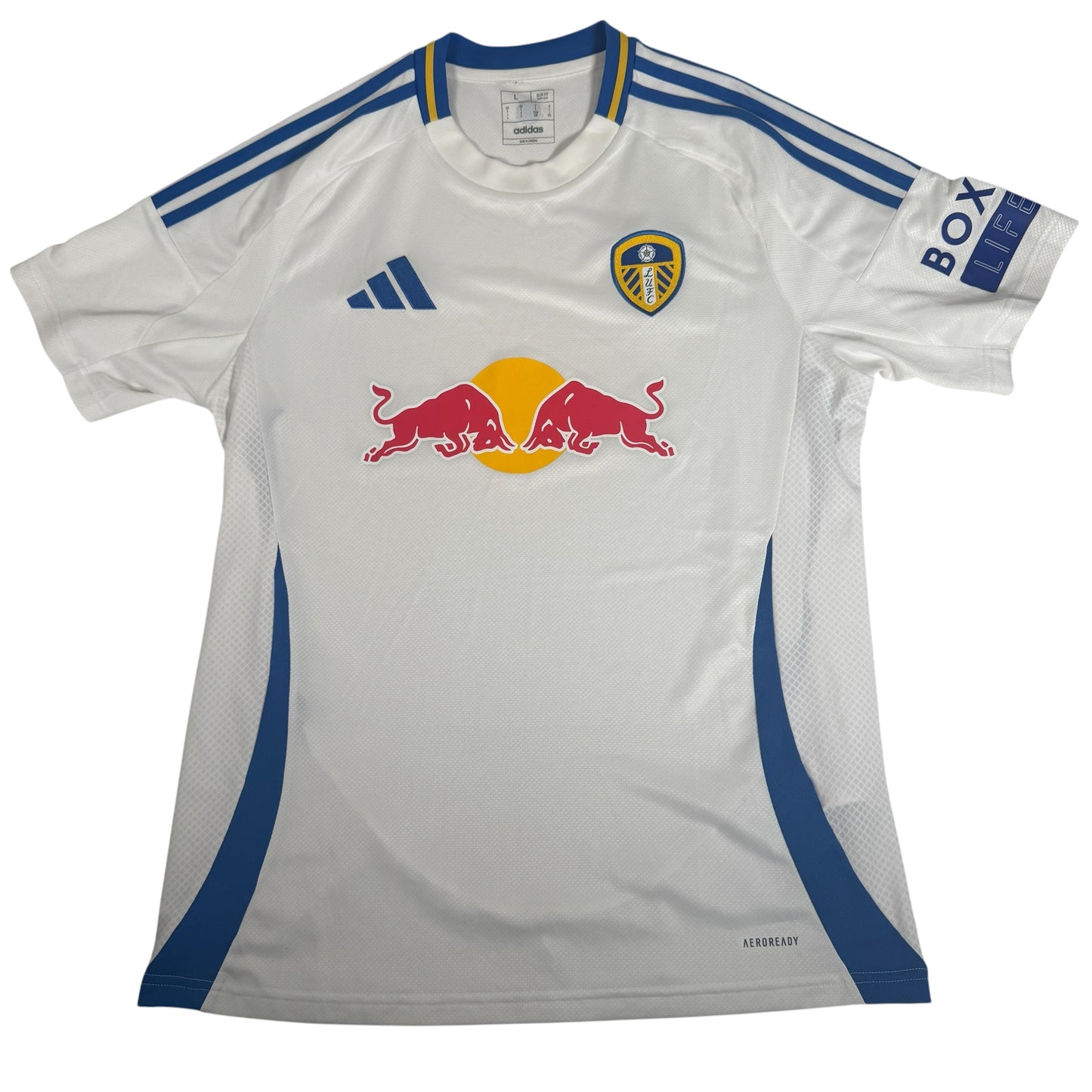 Leeds United 2024/2025 Home Football Shirt Large – Football Shirt Kingdom
